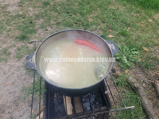 Через 10 хвилин додамо картоплю Через 10 хвилин додамо картоплю